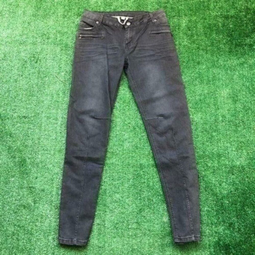 Forever 21 Gray Mid Rise Skinny Jeans Size 30